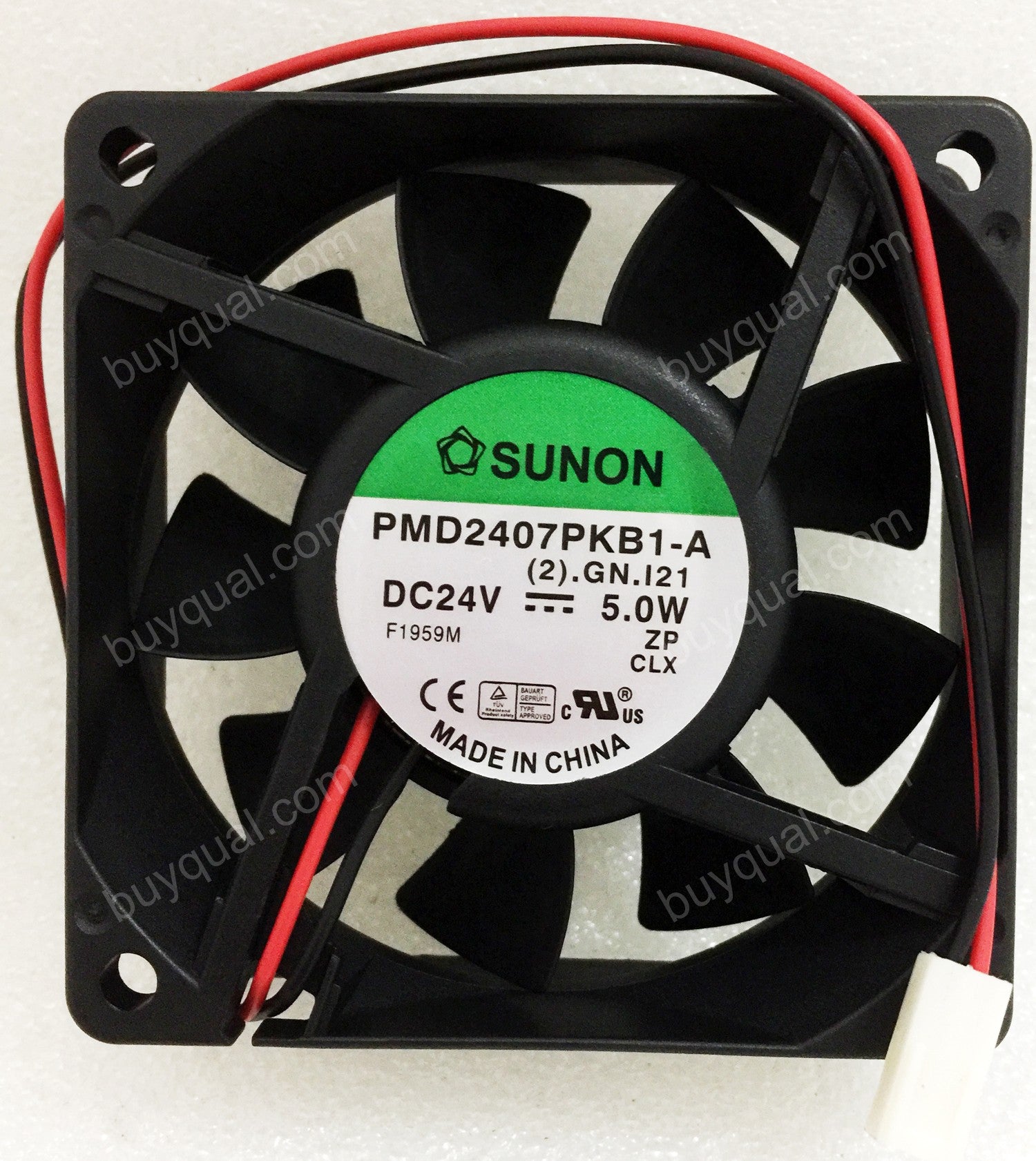 SUNON PMD2407PKB1-A 24V 5.0W 2wires cooling fan SUNON PMD2407PKB1-A 24V 5.0W 2wires cooling fan
